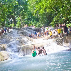 Dunn’s River Falls & Blue Hole Ocho Rios Combo Tour Package
